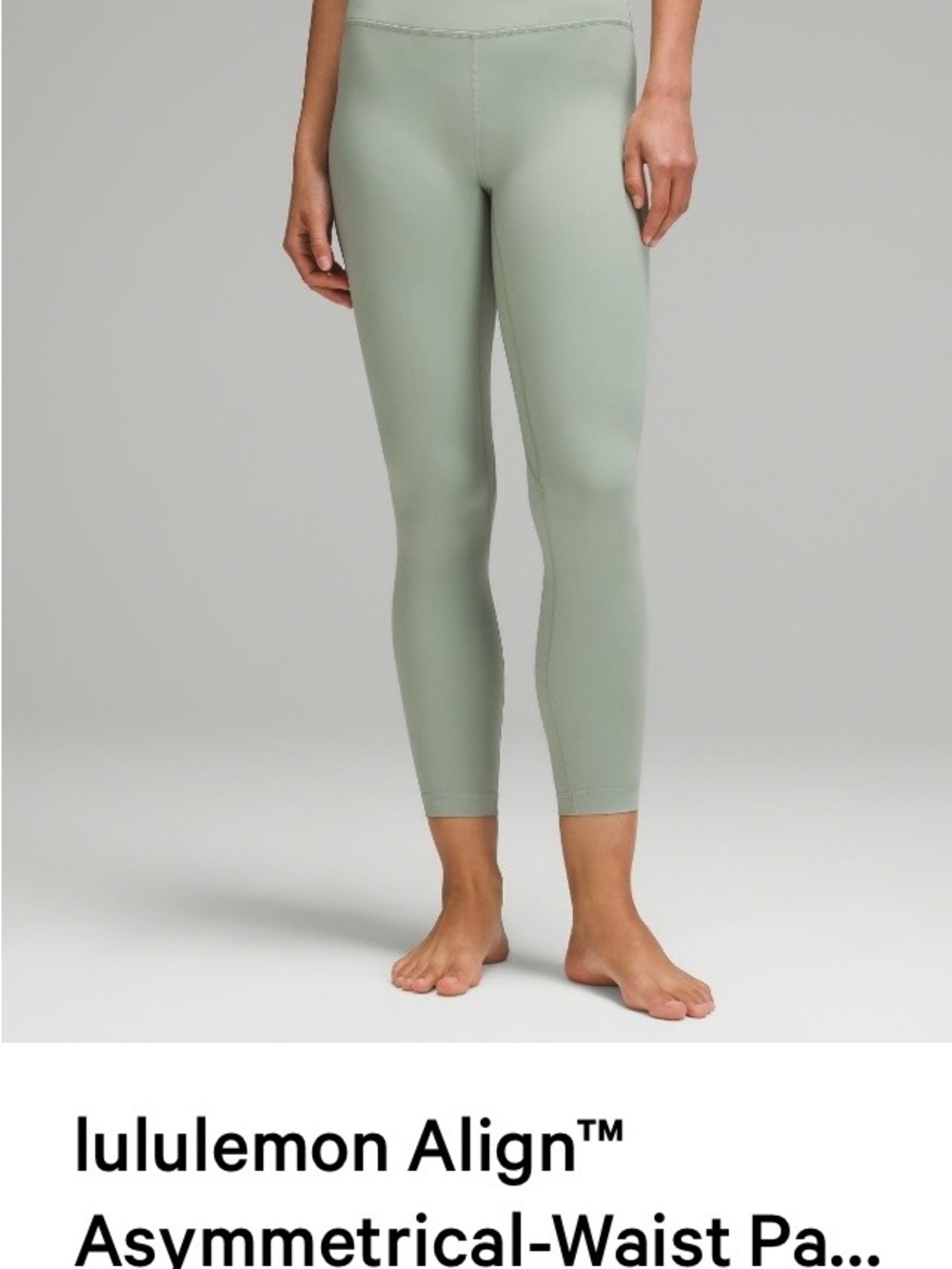 lululemon athletica Align asymmetrical Leggings